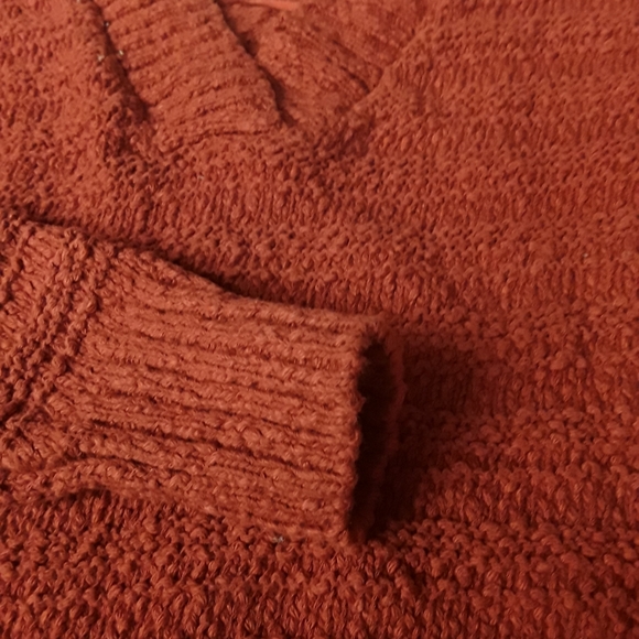 C and C Orange Rust Sweater Xs - Picture 12 of 13